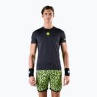 Vyriški HYDROGEN Panther Tech Tee black/yellow Teniso marškinėliai