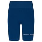 Moterų treniruočių dviratininkai Gym Glamour Push Up Classic Blue 317