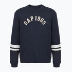 Vyriškas džemperis GAP Logo Piping Crewneck blue navy