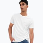 Vyriški marškinėliai GAP Micro Logo Crew Neck Tee white global