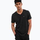 Vyriški marškinėliai GAP Micro Logo Crew Neck Tee true black