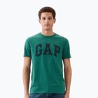 Vyriški marškinėliai GAP Soft Basic Logo jade stone