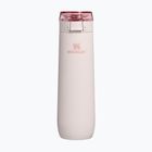Terminis butelis Stanley FlowState Spring 590 ml rose quartz