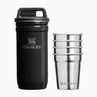 Turistinės taurės Stanley Pre-Party 60 ml 4 pack Hammertone Black