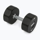 Chromuota hantelė Nike Strength Pro Urethane Dumbbell 24 kg black/white