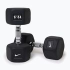 Gumuota hantelė Nike Strength Hex Dumbbell 12,5 kg black/white