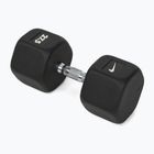 Gumuota hantelė Nike Strength Hex Dumbbell 27,5 kg black/white