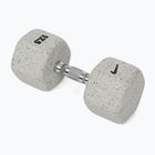 Gumuota hantelė Nike Strength Grind Hex Dumbbell 17,5 kg wolf grey