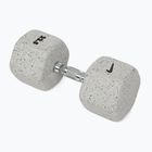 Gumuota hantelė Nike Strength Grind Hex Dumbbell 22,5 kg wolf grey