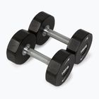 Hanteliai Nike Strength Pro Urethane Dumbbell 2 x 10 kg black/white