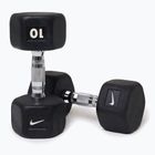 Hanteliai Nike Strength Hex Dumbbell 2 x 10 kg black/white