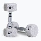 Hanteliai Nike Strength Grind Hex Dumbbell 2 x 3 kg wolf grey