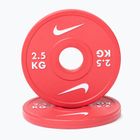 Apkrova Nike Strength Change Plates 2 x 2,5 kg red/white