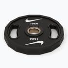 Bumperinės svorio plokštės Nike Strength Pro Urethane Plates 10 kg black/white