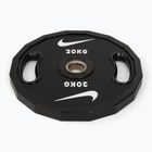 Bumperinės svorio plokštės Nike Strength Pro Urethane Plates 20 kg black/white