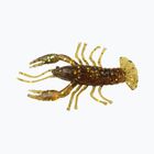 Guminis masalas Relax Crawfish 2 Standard 4 vnt. rootbeer-gold glitter CRF2-S
