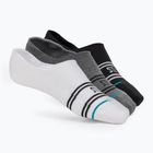 Kojinės Stance Basic No Show 3 poros multicolor