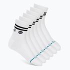 Kojinės Stance Core Quarter 6 pairs white