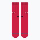 Kojinės Stance Bulls Badged Crew red