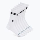 Kojinės Stance Core Crew 6 pairs white