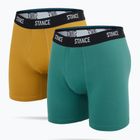 Bokseriai Stance Minted Brief 2 multicolor pairs