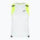 Moteriški bėgimo marškinėliai Brooks Carbonite Tank icy grey/nightlife jacquard