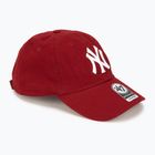 Kepuraitė su snapeliu 47 Brand MLB New York Yankees CLEAN UP razor red