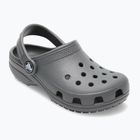Vaikiškos šlepetės Crocs Classic Clog Toddler slate grey