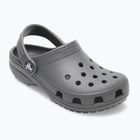 Vaikiškos šlepetės Crocs Classic Clog Kids slate grey