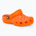 Vaikiškos šlepetės Crocs Classic Clog T orange zing