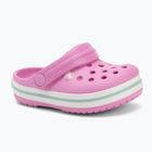 "Crocs Crocband Clog Toddler" šlepetės taffy pink