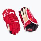 Ledo ritulio pirštinės CCM Tacks 4R Pro2 SR red