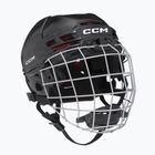 Vaikiškas ledo ritulio šalmas CCM Tacks 70 Combo JR Black