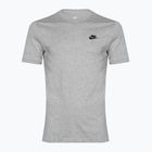 Vyriški marškinėliai Nike Sportswear Club dark grey heather/black