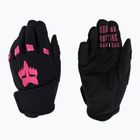 Vaikiškos dviračių pirštinės Fox Racing Kids Dirtpaw Jr black/pink