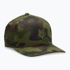 Kepuraitė su snapeliu Fox Racing Fox Head Flexfit green camo