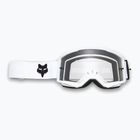 Dviračių akiniai Fox Racing Main Core white/clear