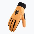 "Fox Racing Ranger Jr tangerine" vaikiškos dviratininko pirštinės