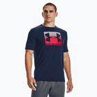 Vyriški Under Armour sportiniai treniruočių marškinėliai Boxed Sportstyle, tamsiai mėlyni 1329581
