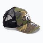 Kepuraitė su snapeliu 47 Brand MLB New York Yankees Camo Branson MVP camo/black