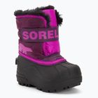 Vaikiški sniego batai Sorel Snow Commander purple dahlia/groovy pink
