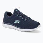 Moteriški treniruočių bateliai SKECHERS Summits navy/light blue
