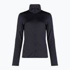 Moteriški Salomon Outrack Full Zip Mid vilnoniai marškinėliai su užtrauktuku, juodi LC1358200