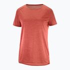 Salomon Outline Summer SS moteriški trekingo marškinėliai raudoni LC1708900