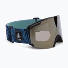 Salomon S/View slidinėjimo akiniai juoda/žibalinė L47003300