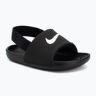 Vaikiškos šlepetės Nike Coffee black/white/white/white