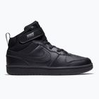 Vaikiški batai Nike Court Borough Mid 2 black/black/black
