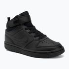 Vaikiški batai Nike Court Borough Mid 2 black/black/black