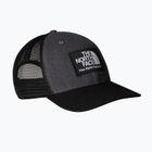 Kepuraitė su snapeliu The North Face Deep Fit Mudder Trucker tnf black/tnf medium grey/heather