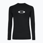 Oakley Ellipse Rashguard vyriški maudymosi marškinėliai juodi FOA40376702E